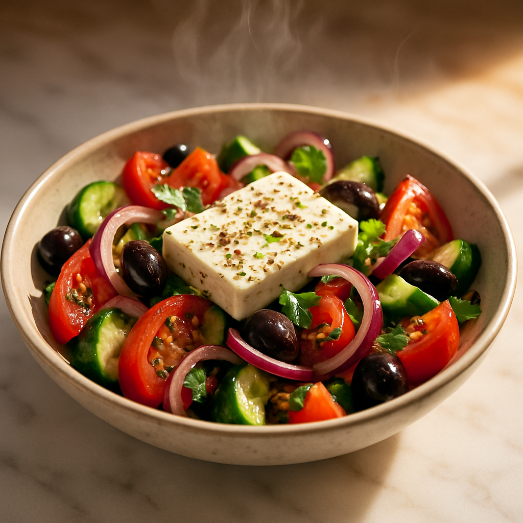 10 Minute Greek Salad