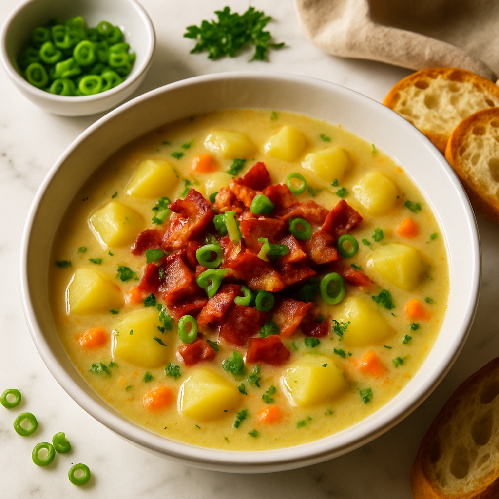 10 Minute Potato Soup