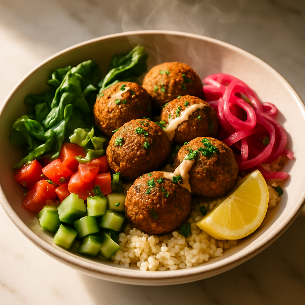 15 Minute Falafel Bowl