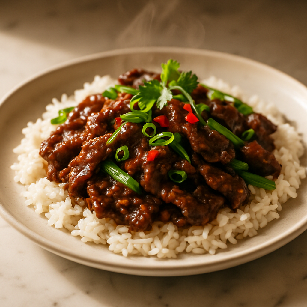 15 Minute Mongolian Beef