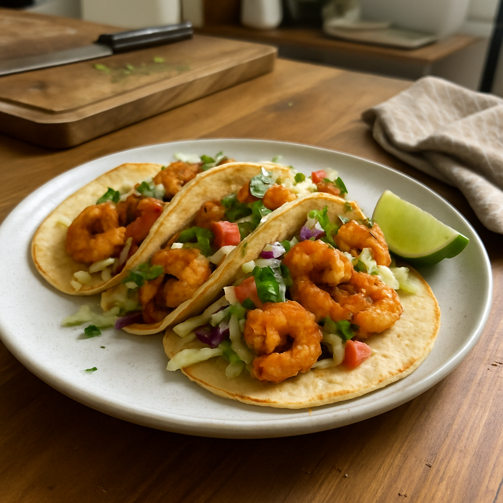 The Irresistibly Flavorful 20-Minute Shrimp Tacos That Will Change Taco Night