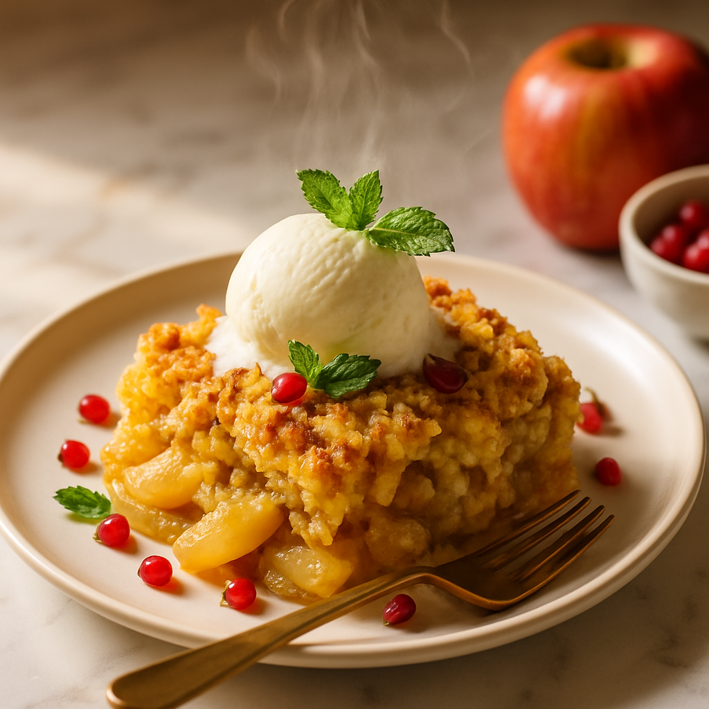 3 Ingredient Apple Dump Cake