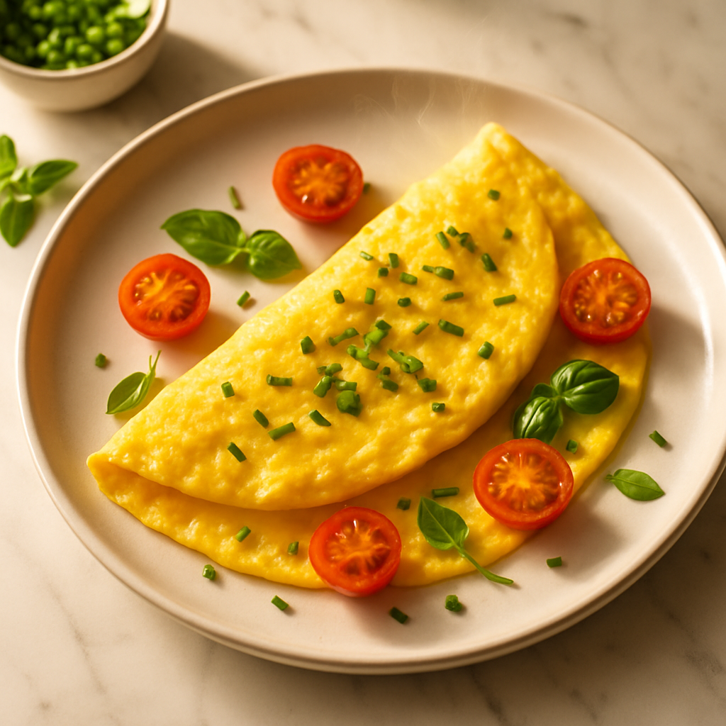 3 Ingredient Basic Omelette