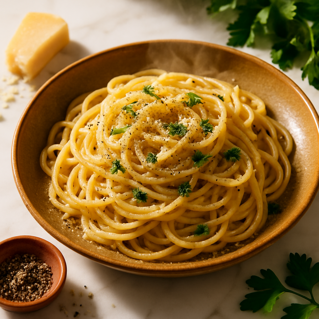 3 Ingredient Cacio e Pepe