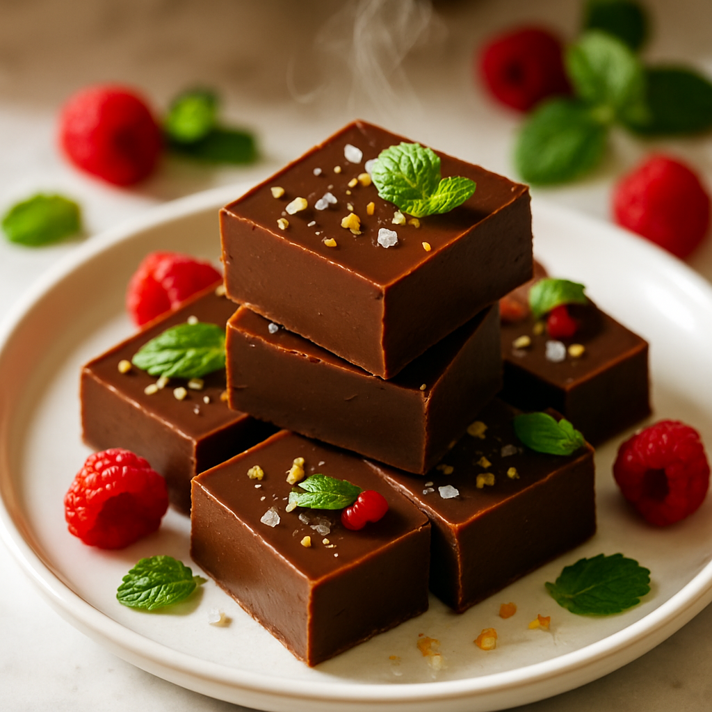 3 Ingredient Chocolate Fudge