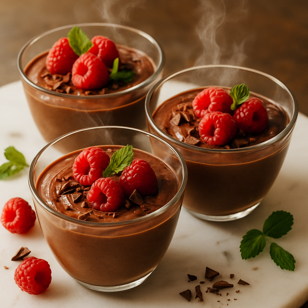 3 Ingredient Chocolate Mousse