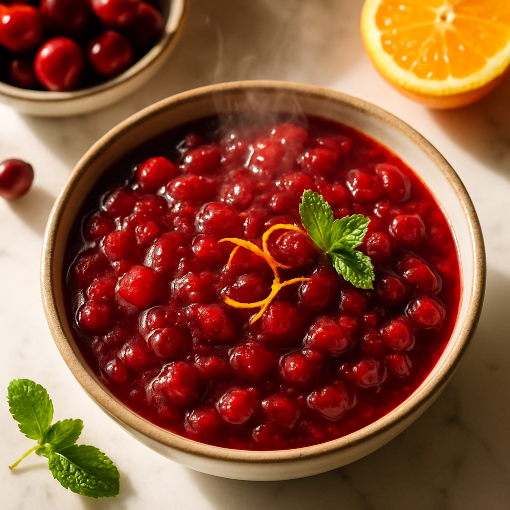 3 Ingredient Cranberry Sauce