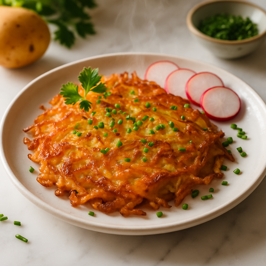 3 Ingredient Crispy Hash Browns