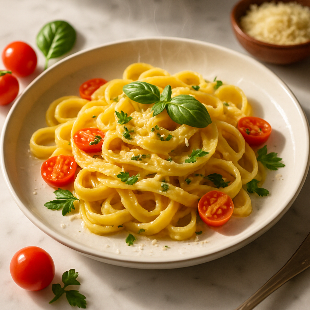 3 Ingredient Homemade Fresh Pasta