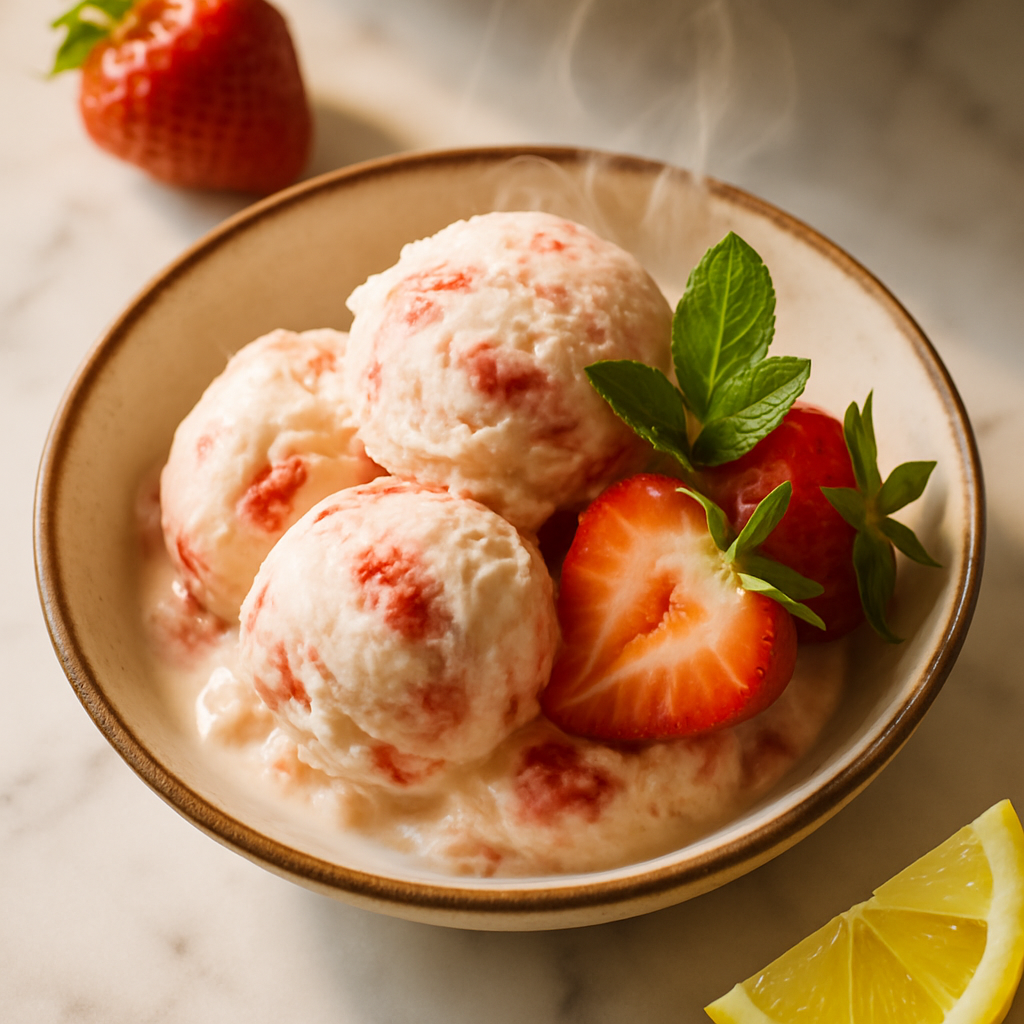 3 Ingredient No Churn Ice Cream
