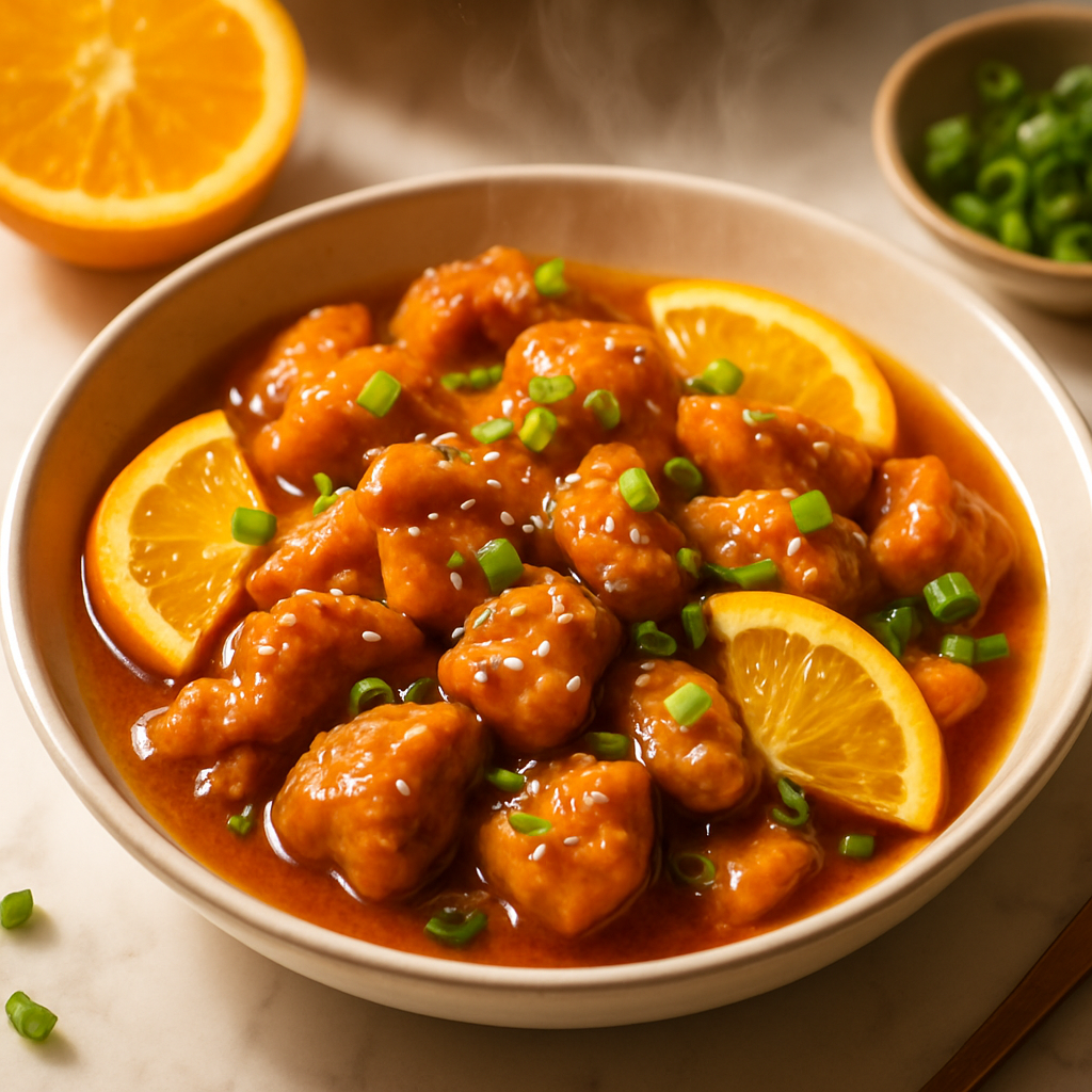3 Ingredient Orange Chicken