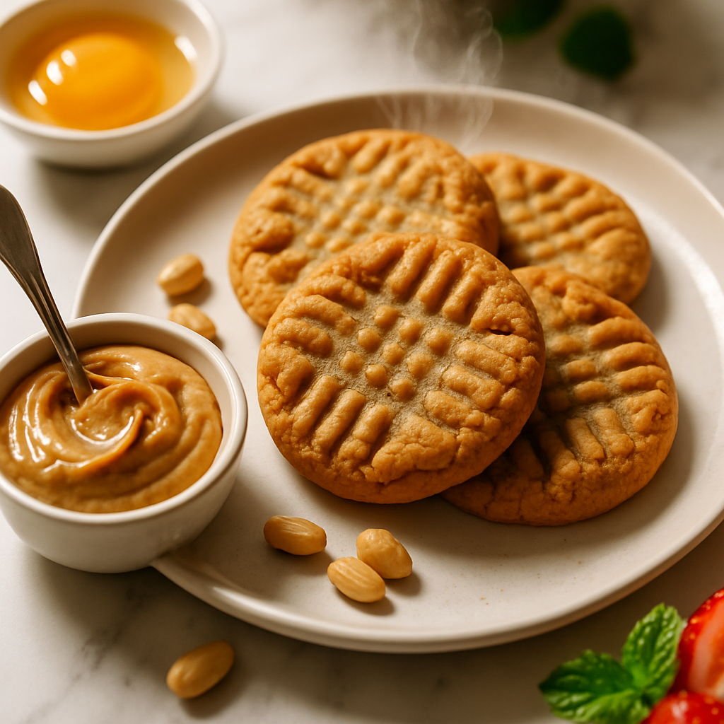 3 Ingredient Peanut Butter Cookies