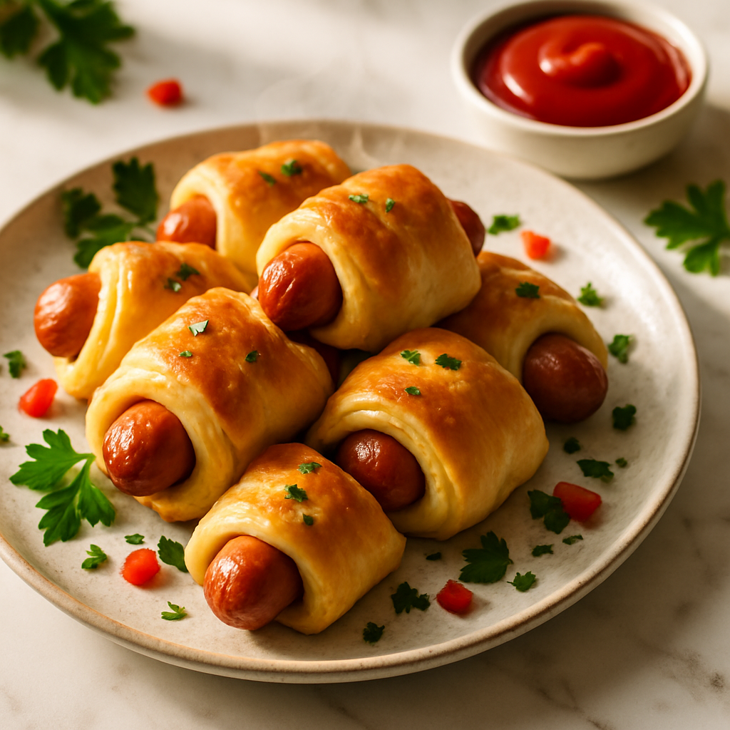3 Ingredient Pigs in a Blanket
