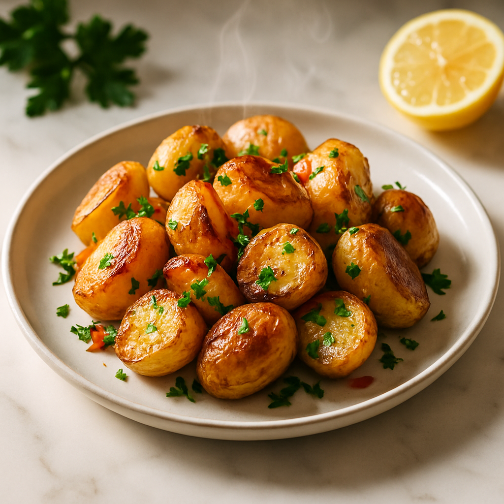 3 Ingredient Roasted Potatoes