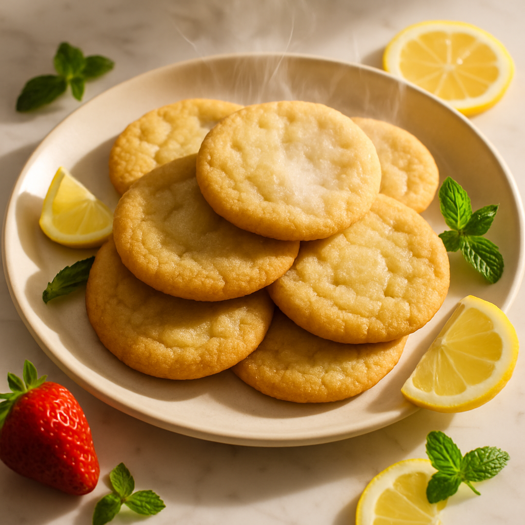 3 Ingredient Sugar Cookies