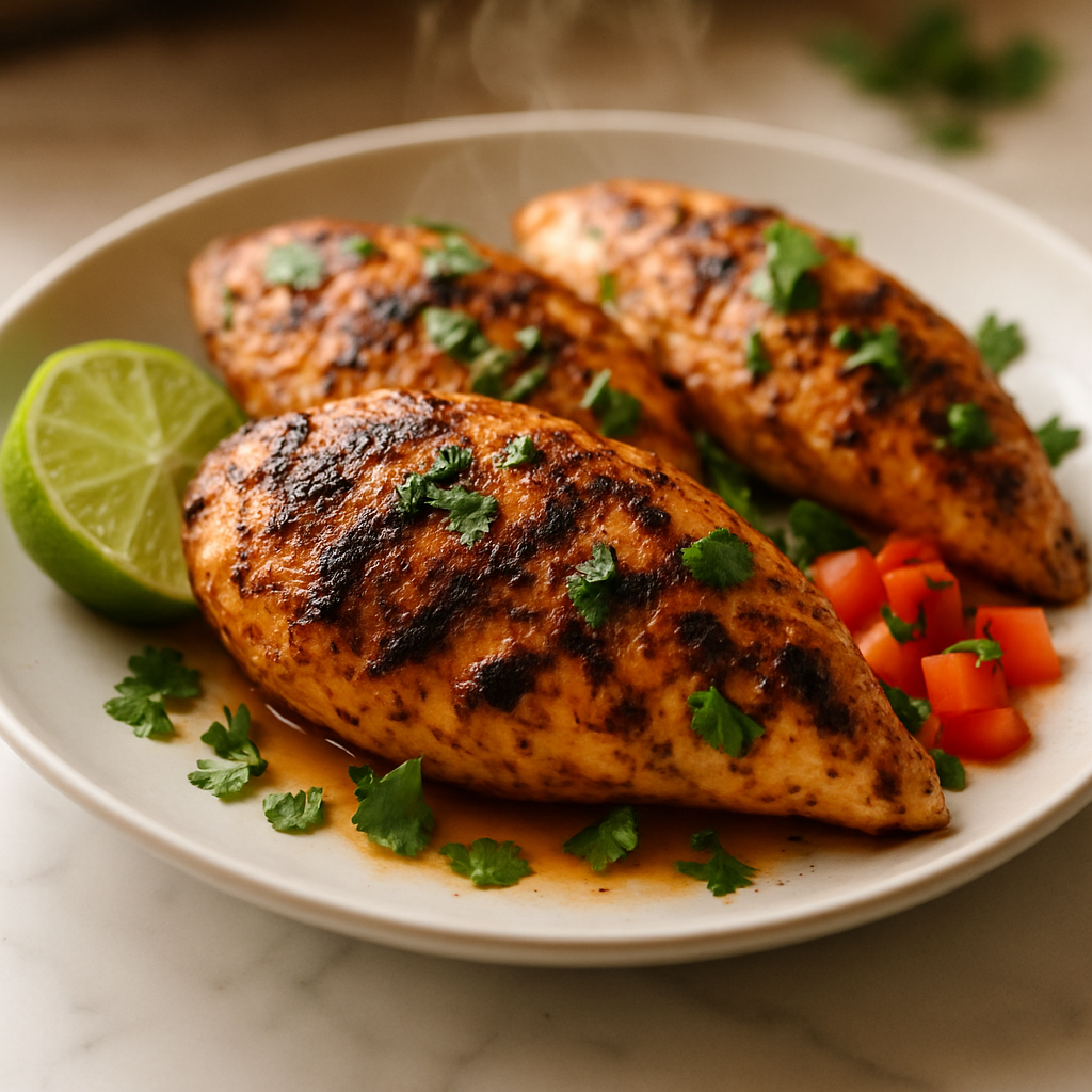 3 Ingredient Taco Lime Grilled Chicken