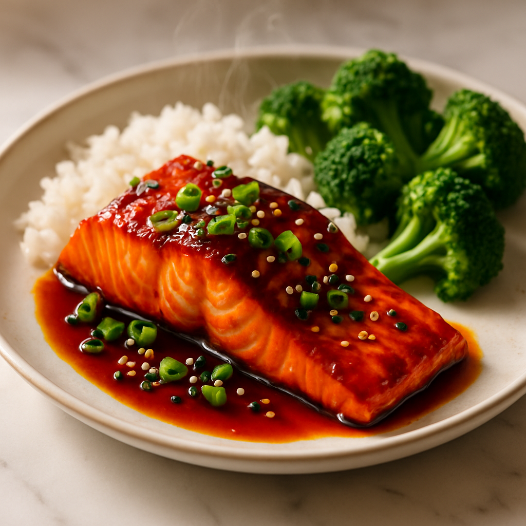 3 Ingredient Teriyaki Salmon