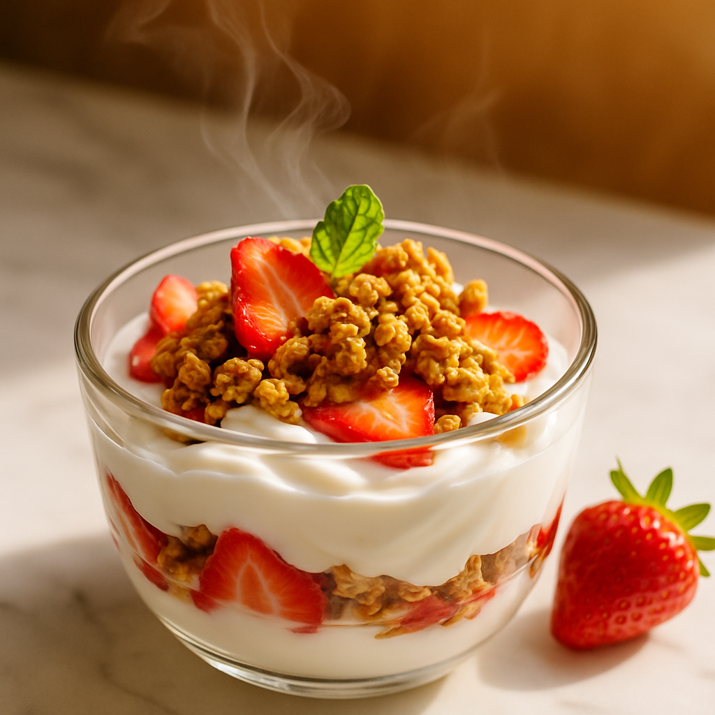 3 Ingredient Yogurt Parfait