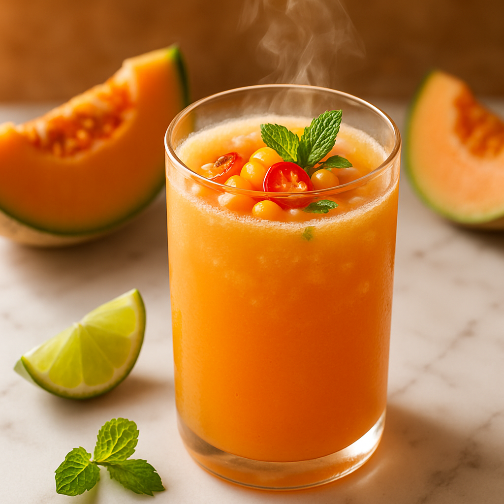 Agua de Melon Cantaloupe