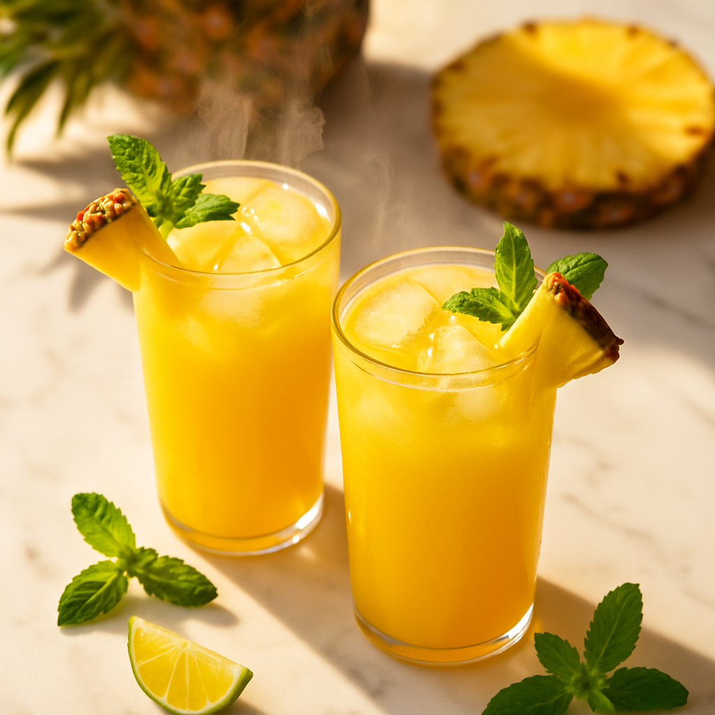Agua de Pina Pineapple Agua Fresca