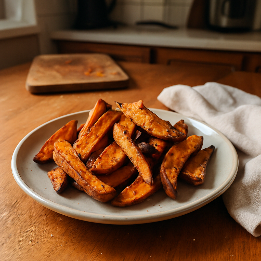 The Comforting Air Fryer Sweet Potato Wedges That Will Steal Your Heart