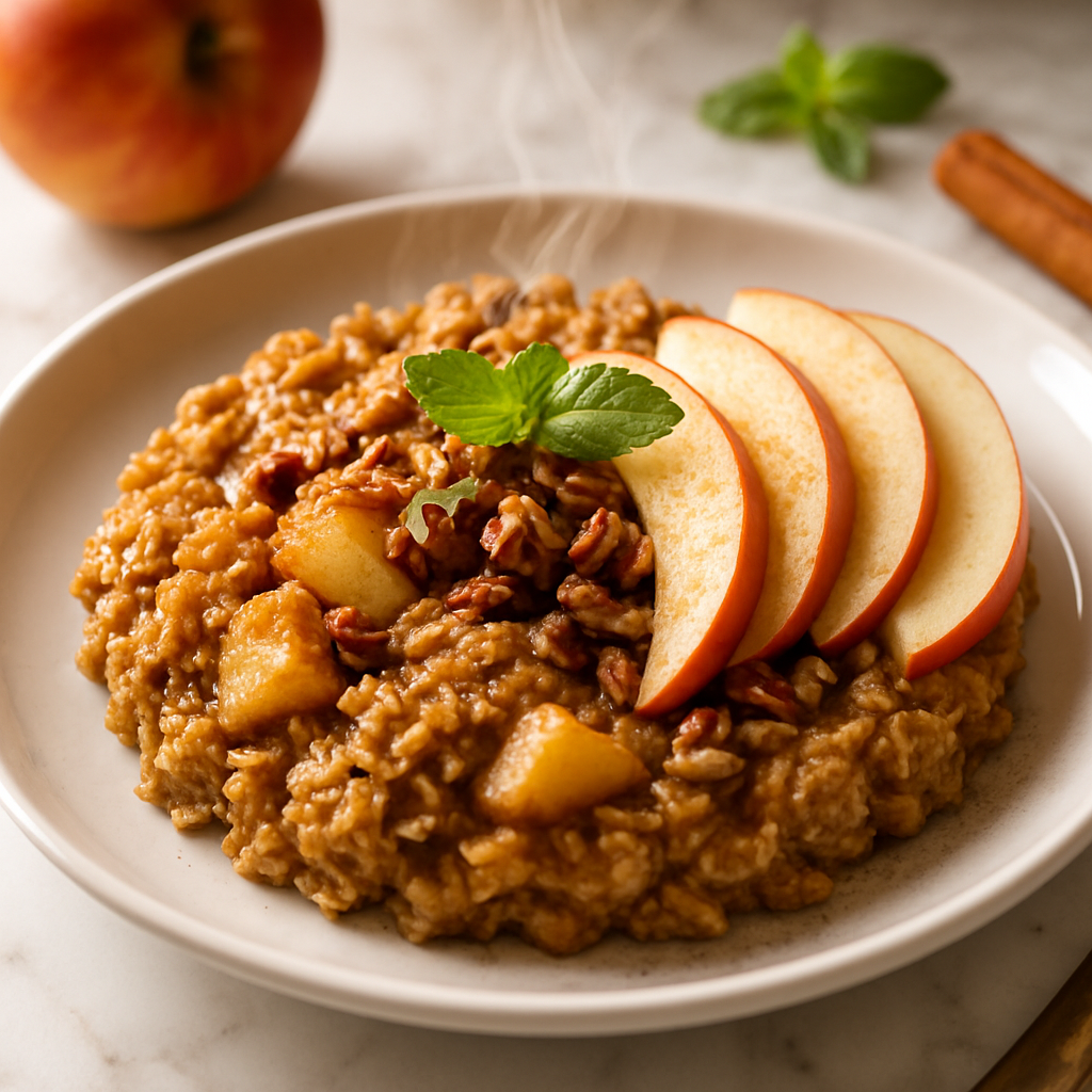 Apple Cinnamon Baked Oatmeal