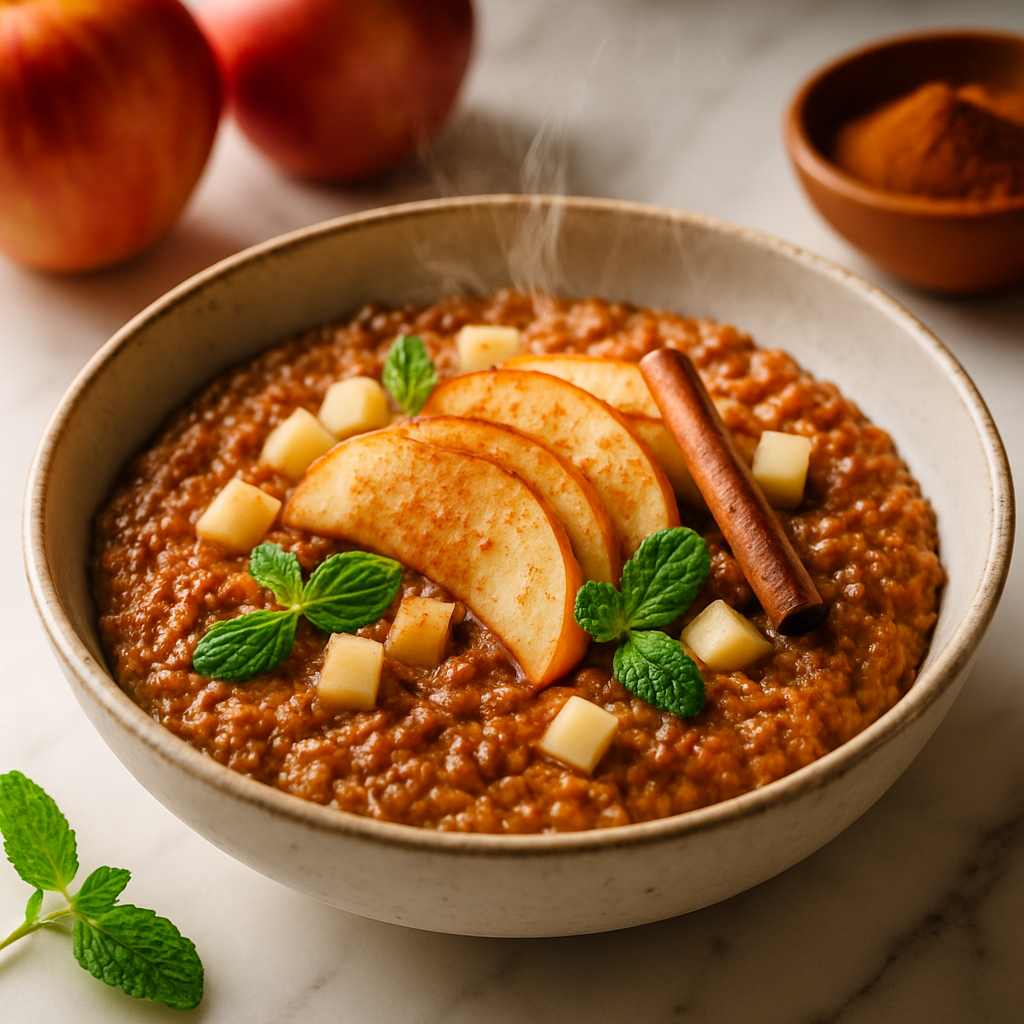 Apple Cinnamon Baked Oats