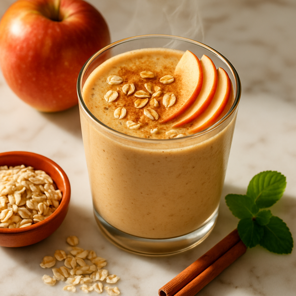 Apple Cinnamon Oat Smoothie