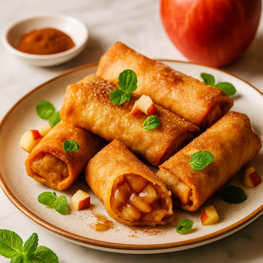 Apple Pie Egg Rolls