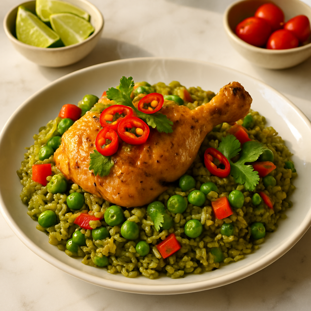 Arroz con Pollo Peruvian Style