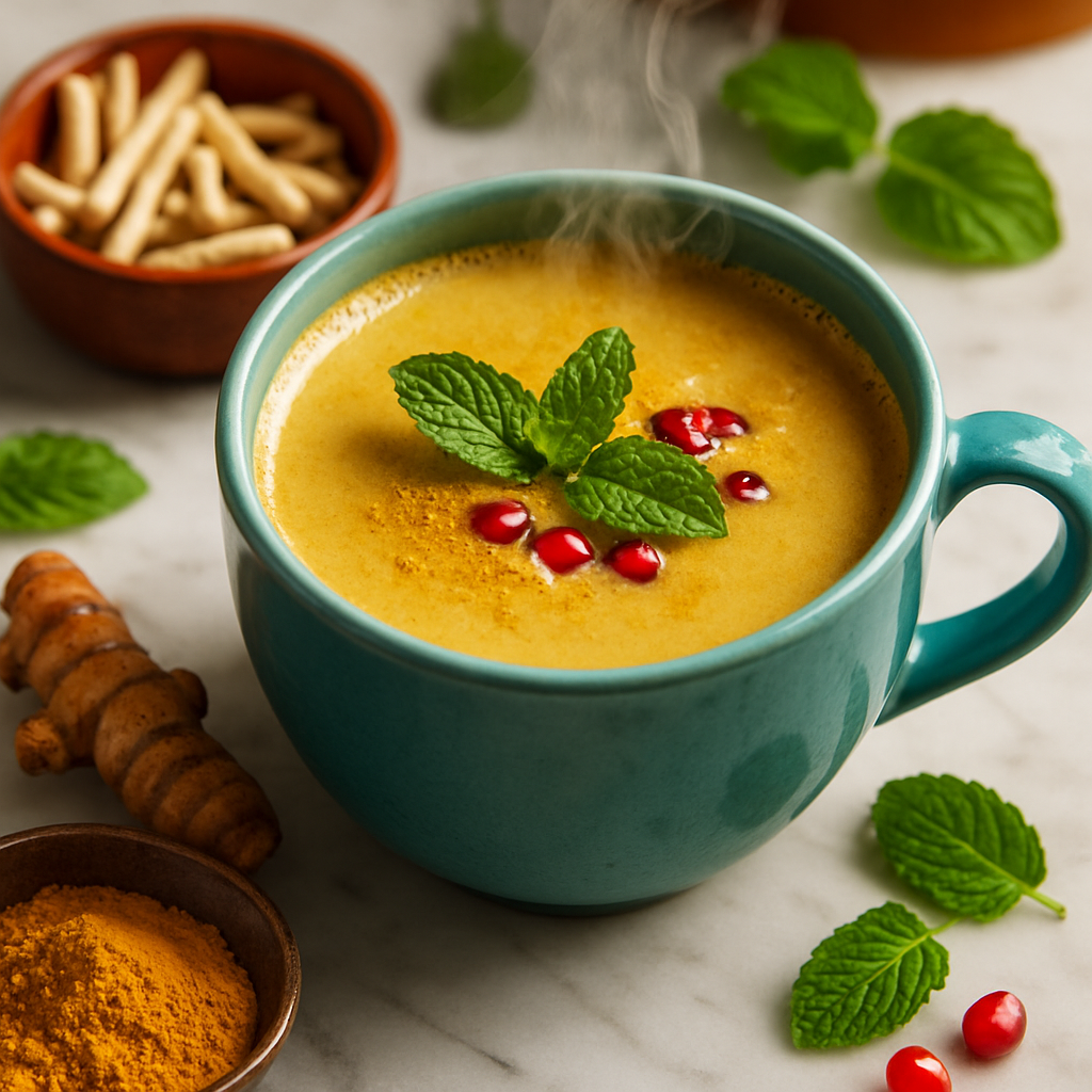 Ashwagandha Warm Oat Milk Elixir