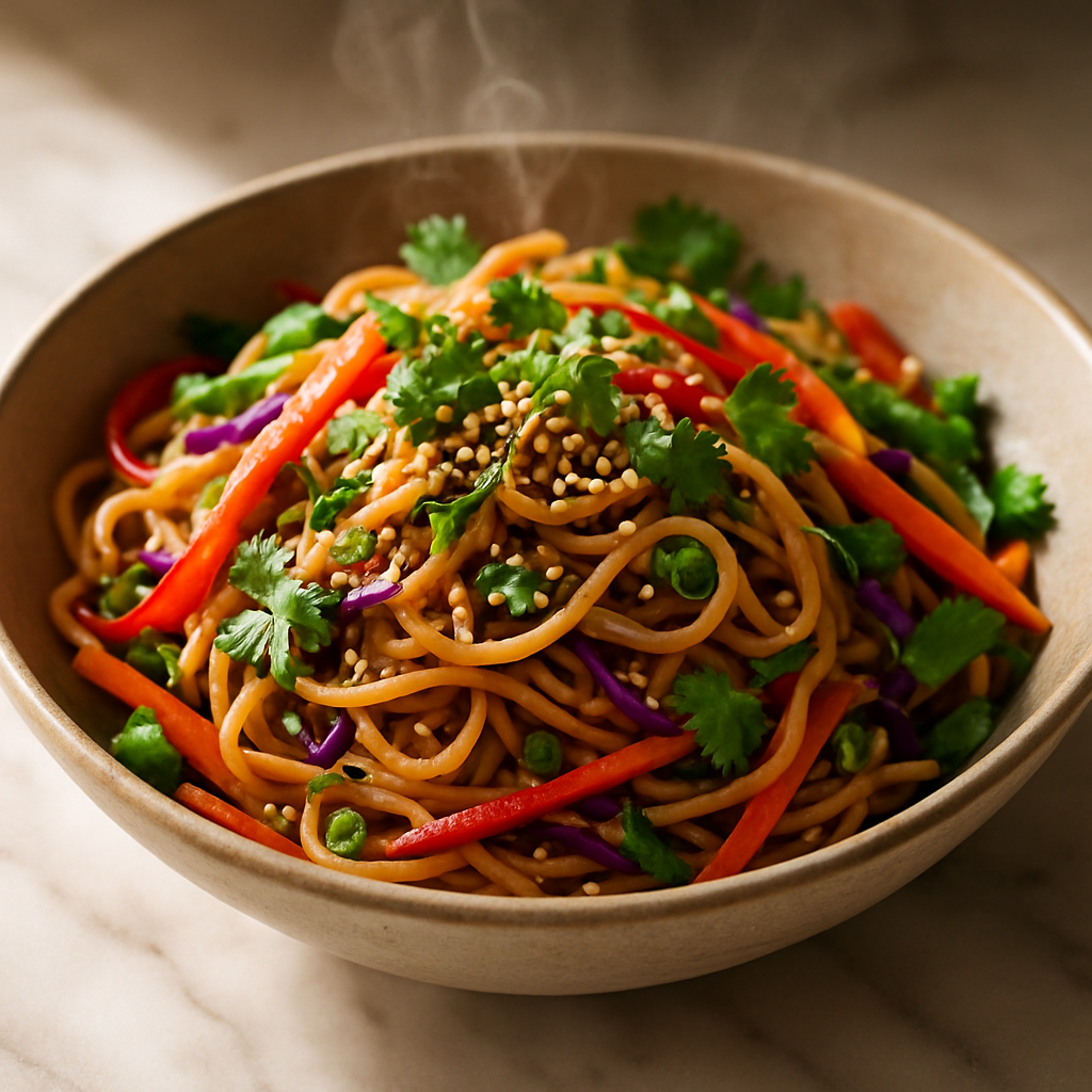 Asian Sesame Noodle Salad