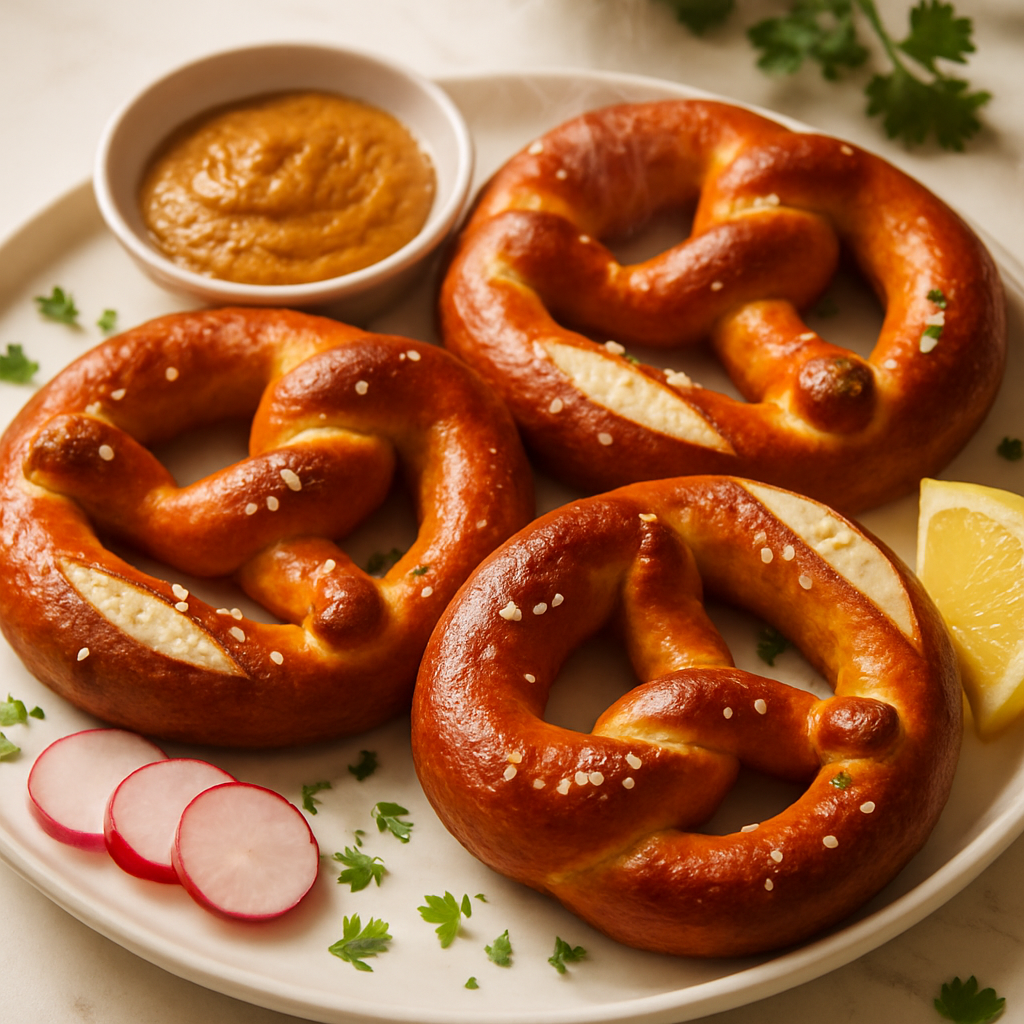 Authentic German Soft Pretzels