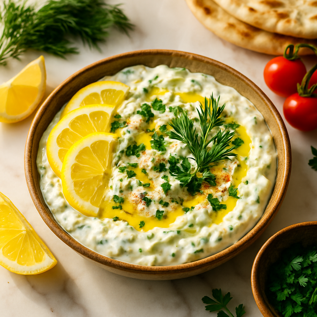 Authentic Greek Tzatziki Dip