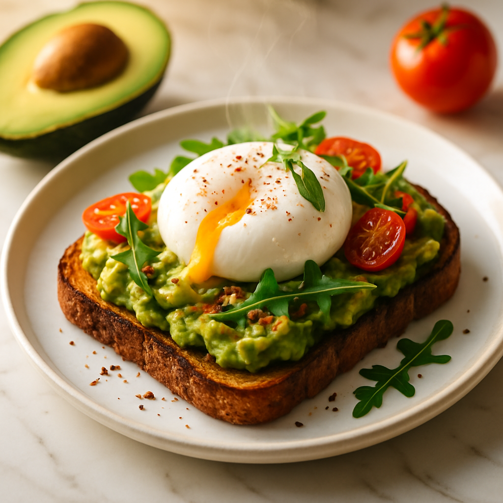 Avocado Toast with Poached Egg