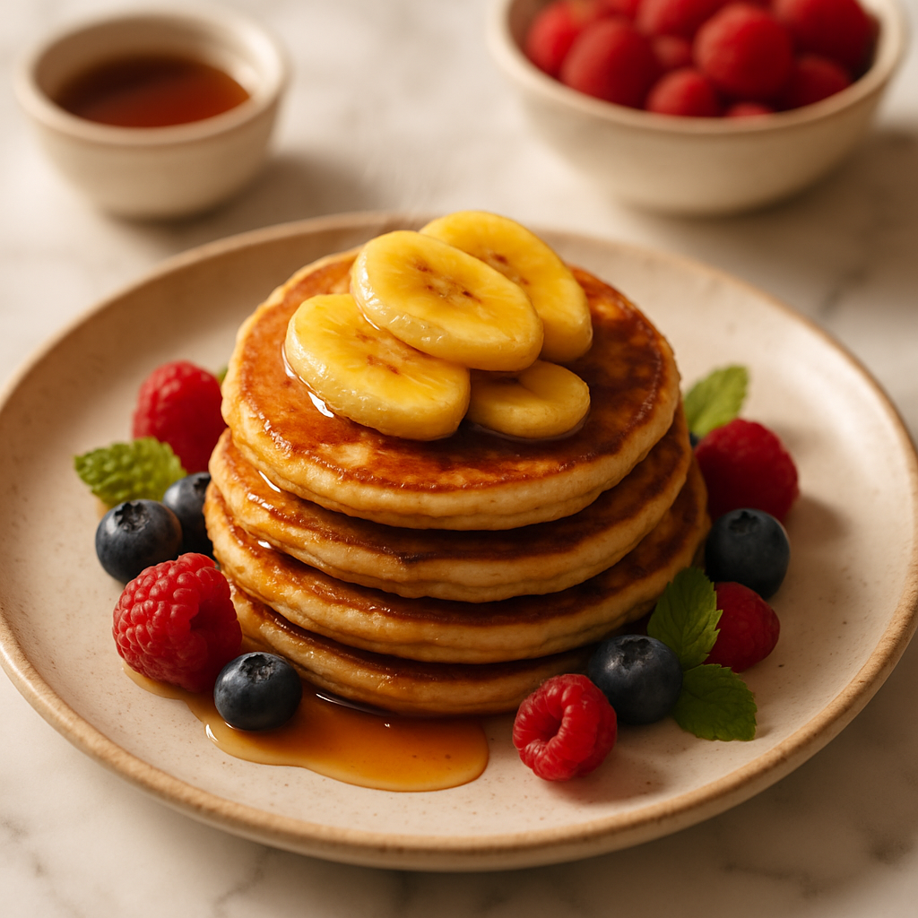 Baby Banana Pancakes