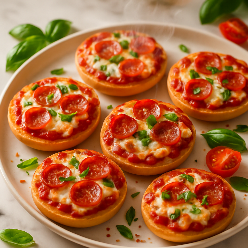 Bagel Pizza Bites