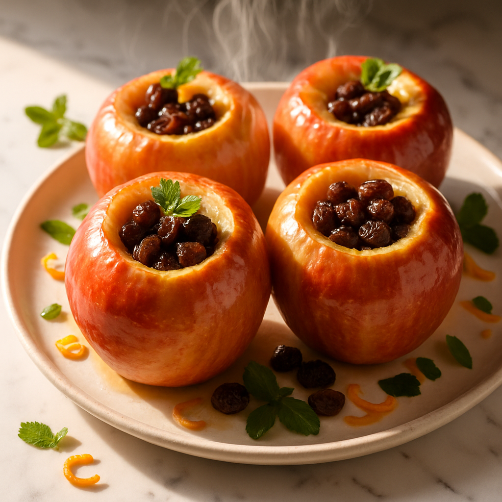 Baked Apples with Raisins