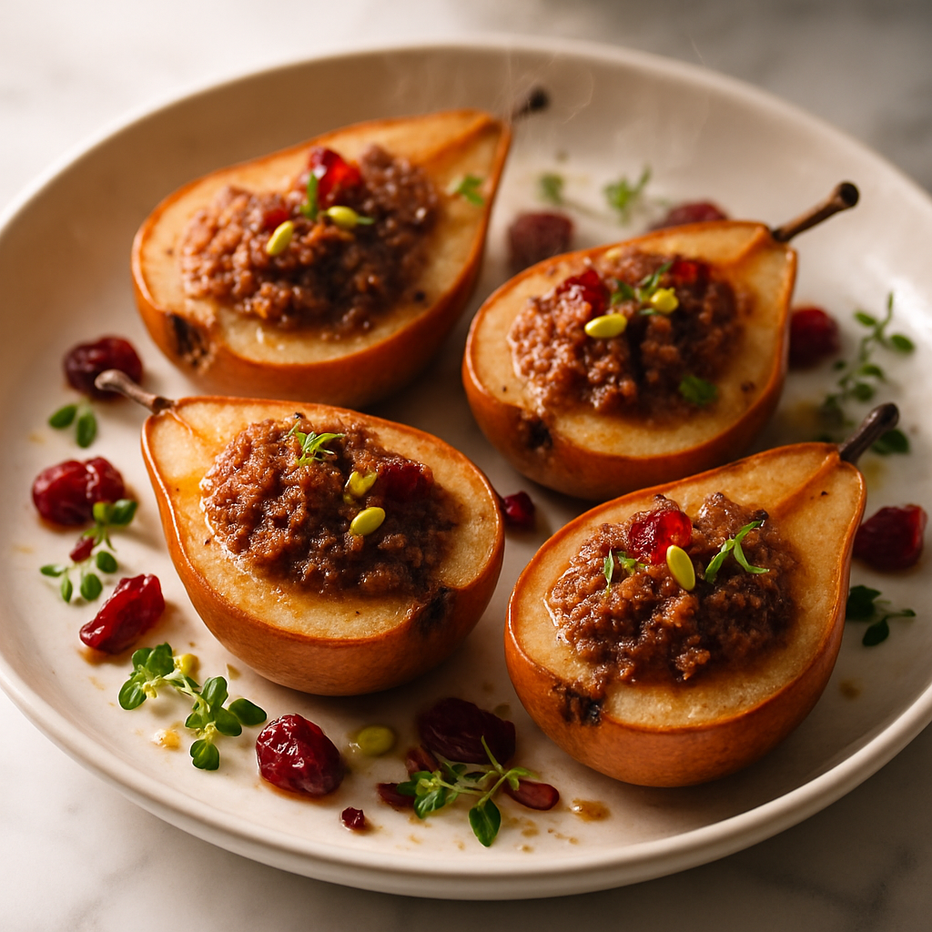 Baked Cinnamon Pears