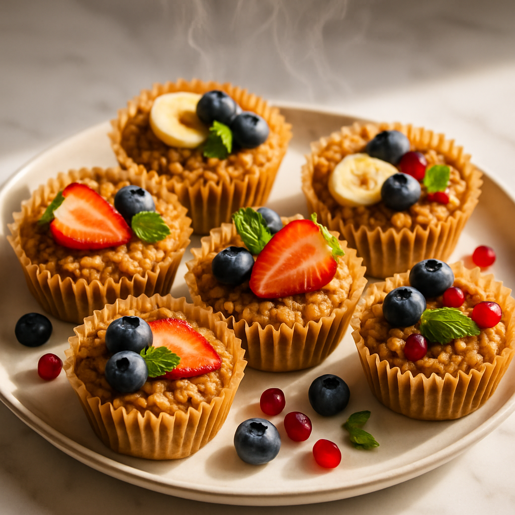 Baked Oatmeal Cups