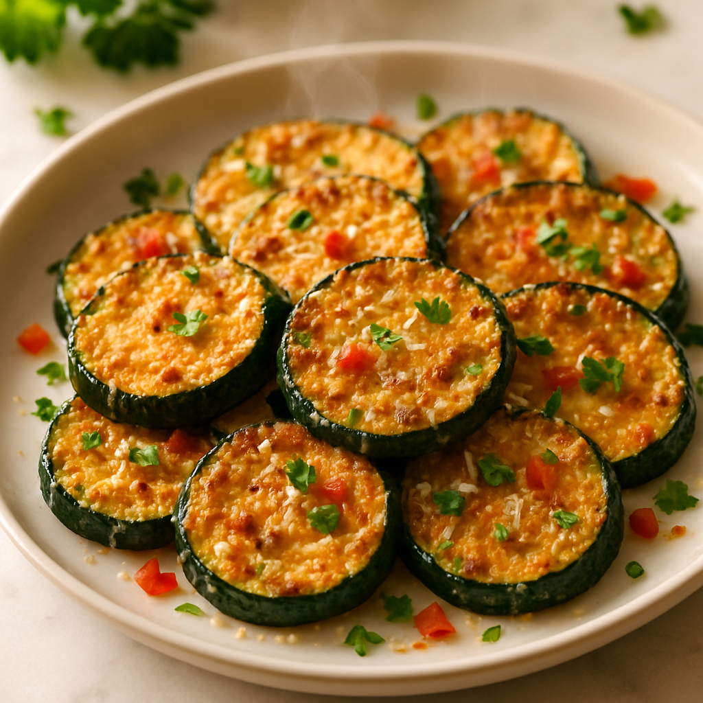 Baked Parmesan Zucchini Chips