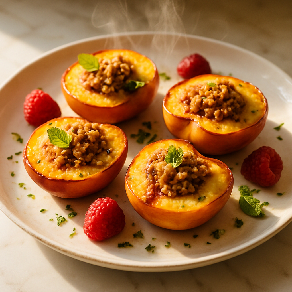 Baked Peaches