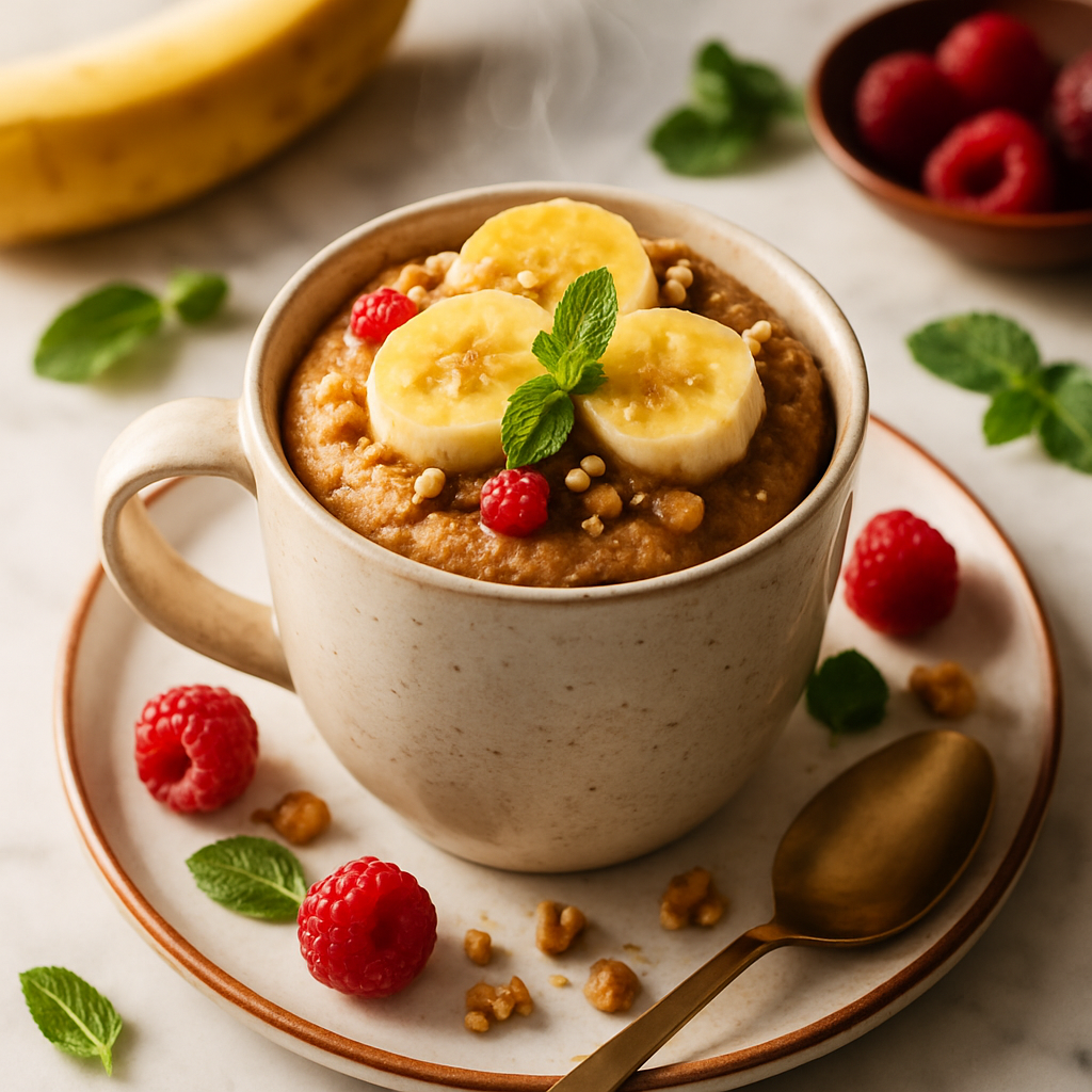 Banana Bread Mug Cake