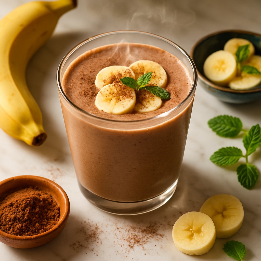 Banana Cocoa Smoothie