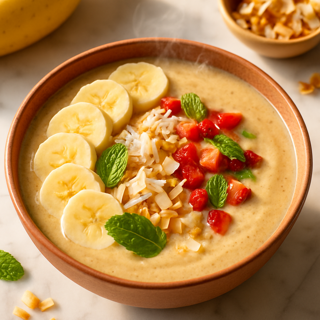 Banana Coconut Smoothie Bowl