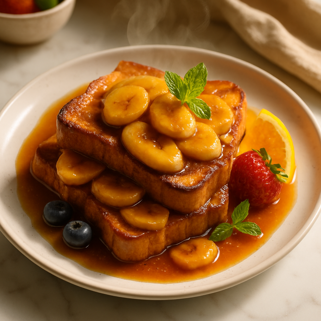 Banana Foster French Toast