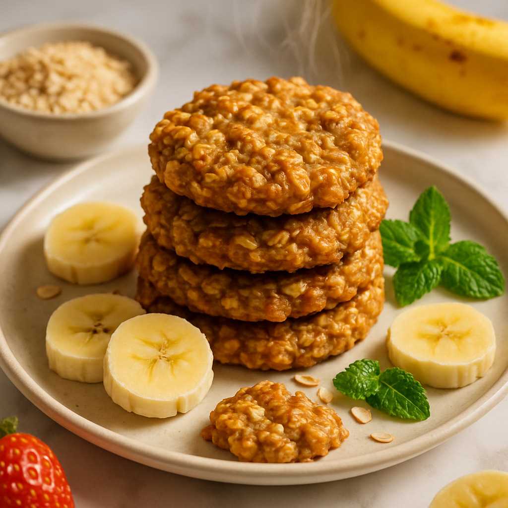 Banana Oat Cookies