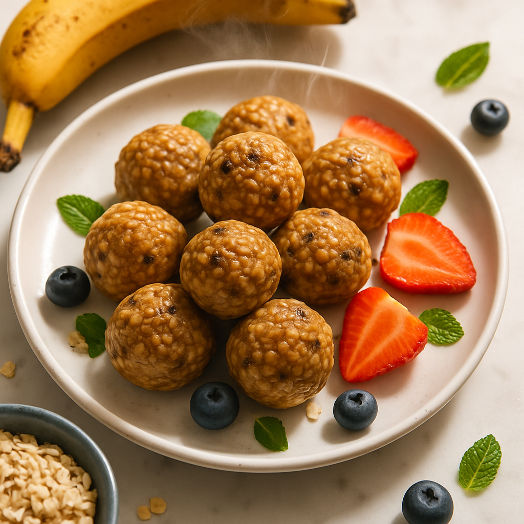 Banana Oat Energy Balls