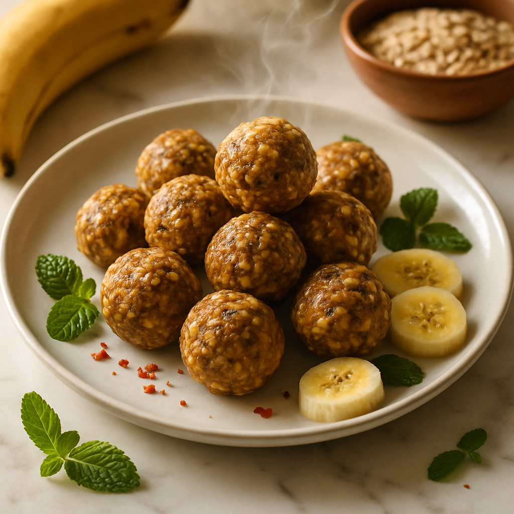 Banana Oat Energy Bites