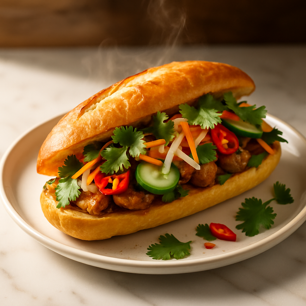Banh Mi Vietnamese Sandwich